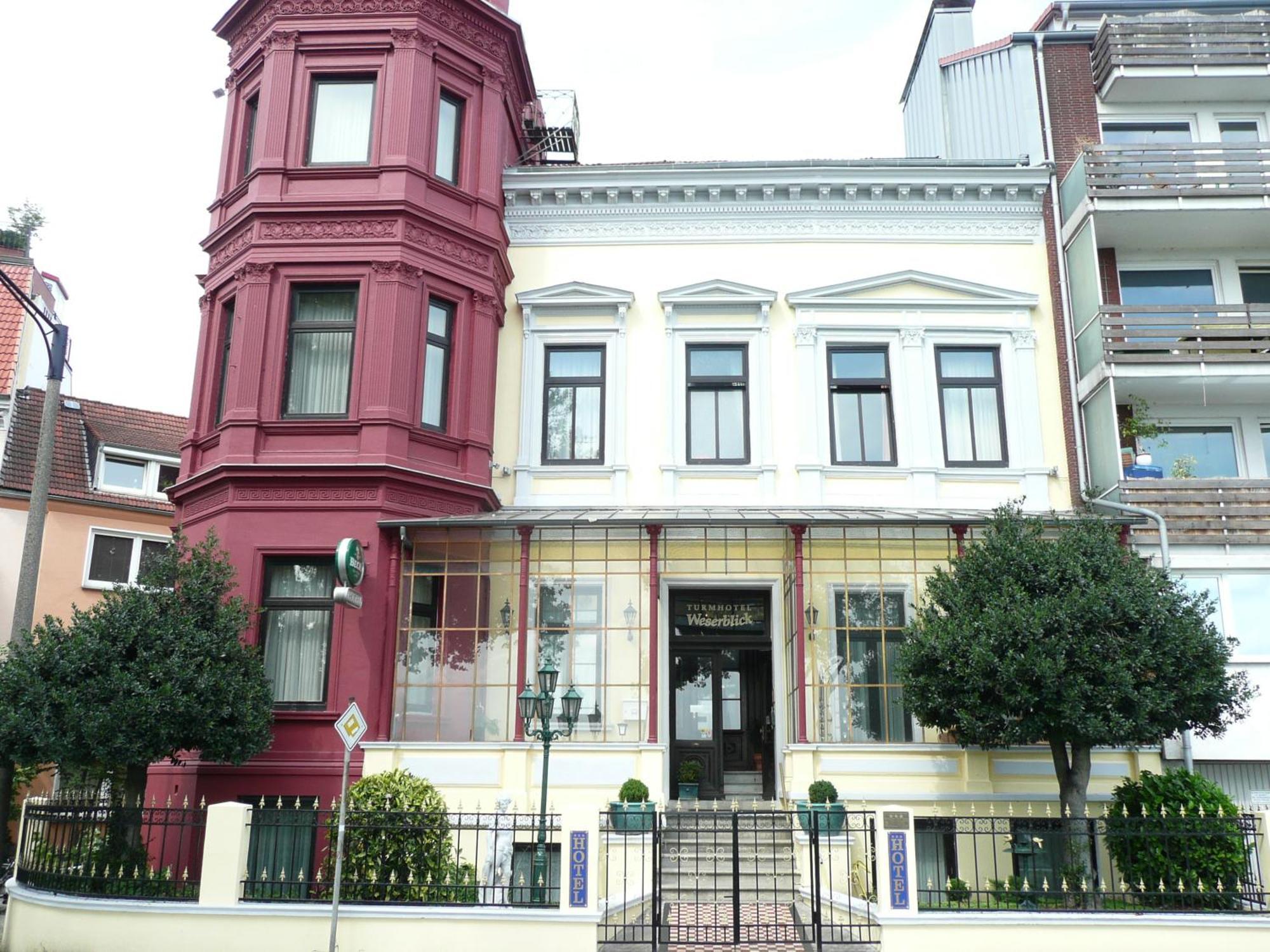 Turmhotel Weserblick Brema Exterior foto